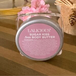 Lalicious Sugar Kiss Body Butter .5oz travel size
